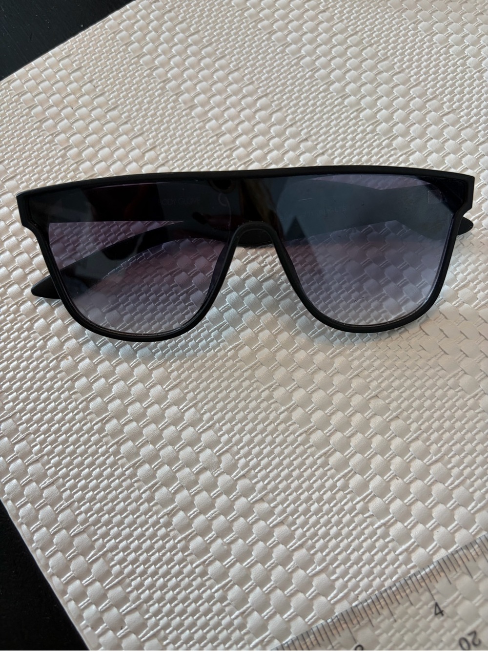 Body Glove Black Sunglasses with Gradient Smoke Lenses